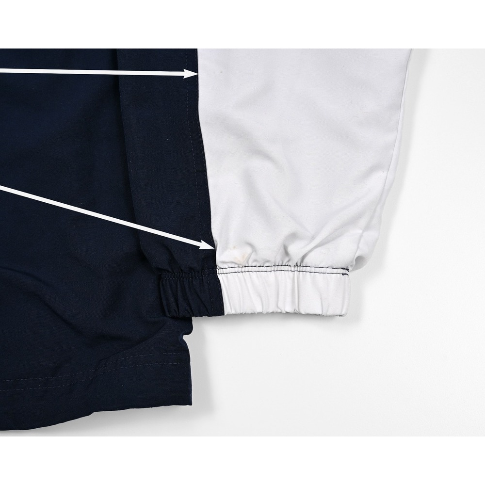 Vintage Nike Jacket XL 90s Lined Windbreaker Track Colorblock‎ Y2K Silver Tag - Picture 7 of 12